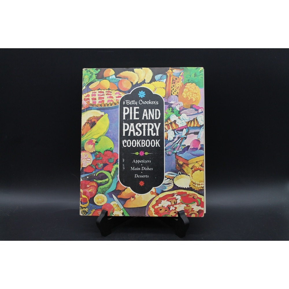 VTG 1968 Betty Crocker Pie and Pastry Cookbook 1st Edition 1st Printing HB